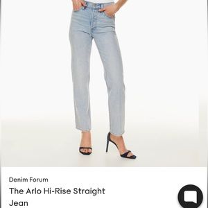 NWT Aritzia Denim Forum Arlo jeans